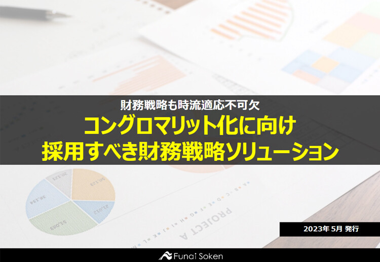 財務戦略も時流適応不可欠 コングロマリット化に向け採用すべき財務戦略ソリューション