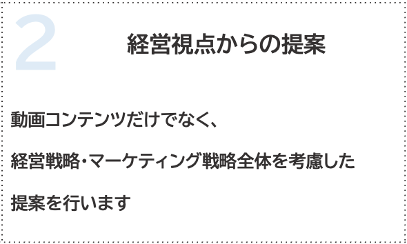 経営視点からの提案