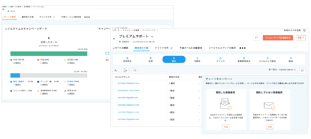 メルマガの管理画面例
