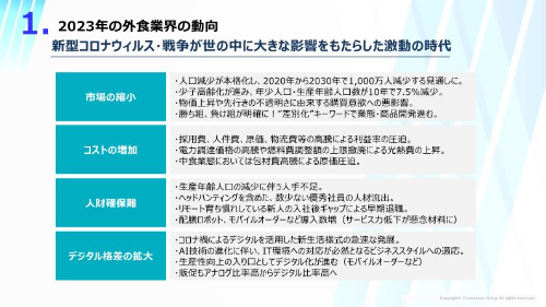 飲食業界時流予測レポート2024 ～今後の見通し・業界動向・トレンド～