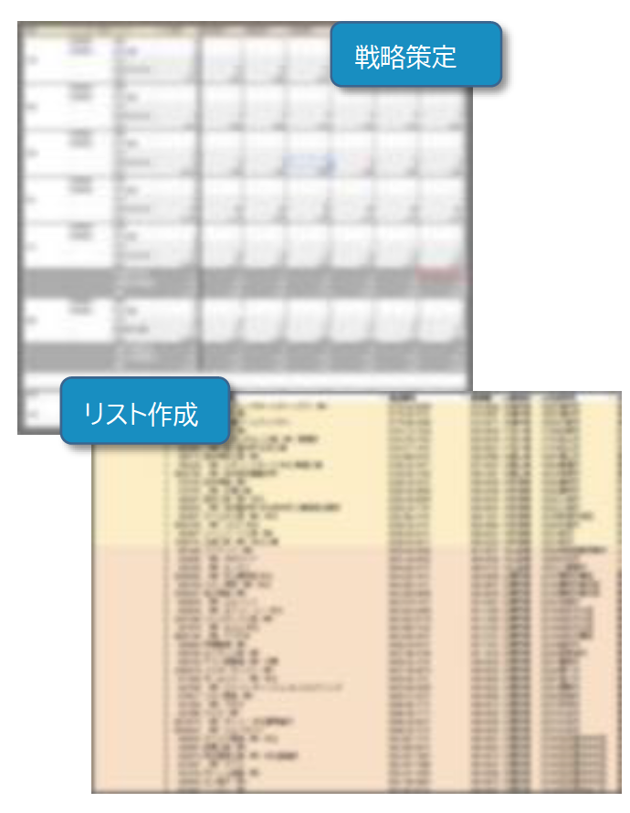 営業・マーケ戦略策定書のアウトプット例