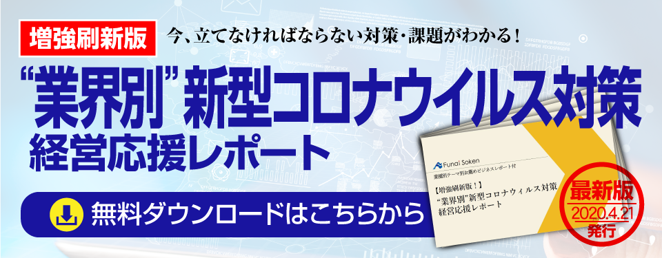 業界別新型コロナウイルス対策経営応援レポート