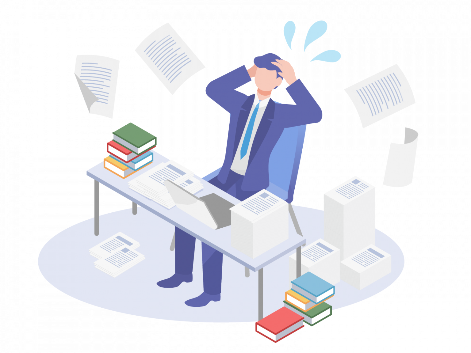 専任担当者がおらず準備に手が回らない