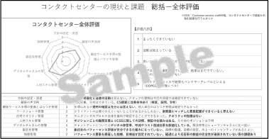 成果物イメージ:センター診断