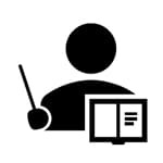 学習している人物のアイコン